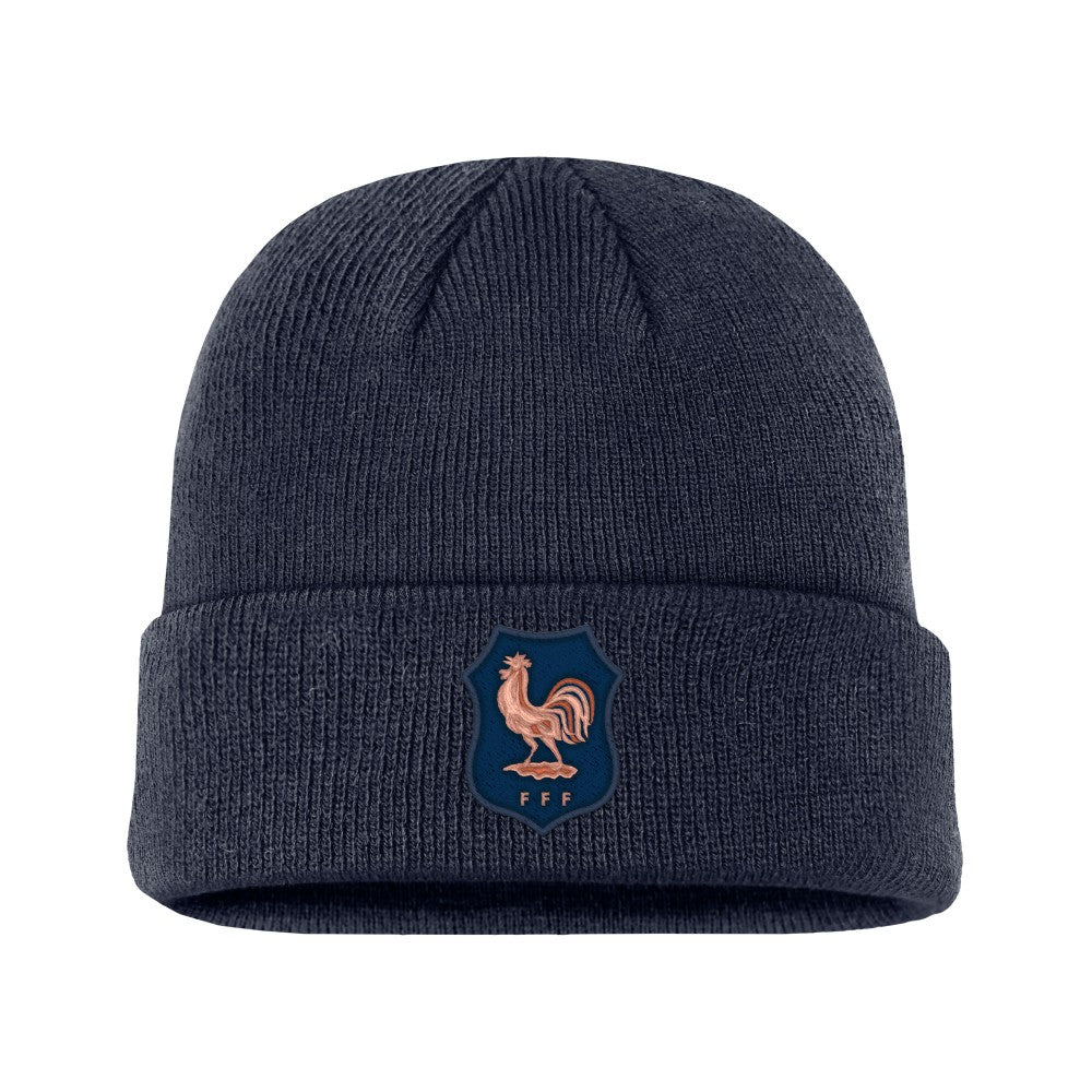 France National Team Unisex Terra Cuffed Knit Hat - Navy outlet
