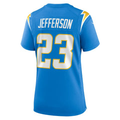 Tony Jefferson Los Angeles Chargers Women's Team Game Jersey - Powder Blue discount