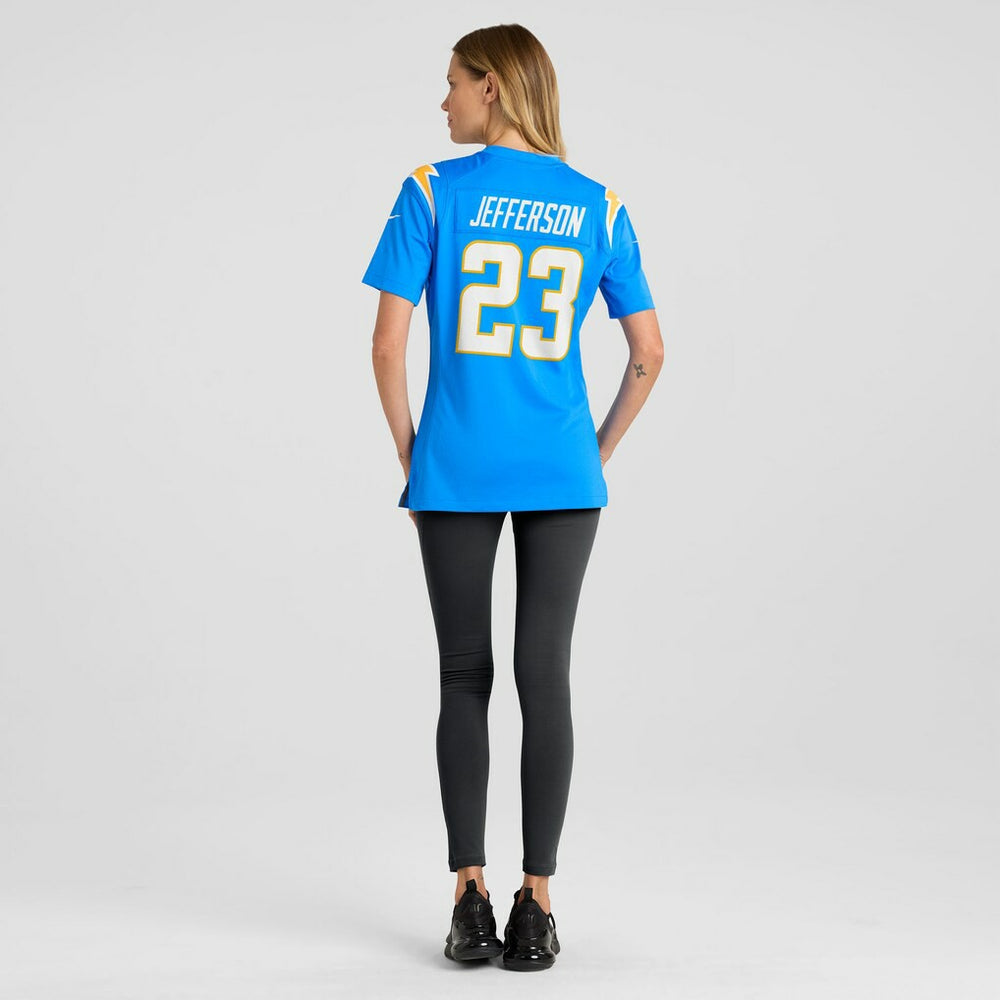 Tony Jefferson Los Angeles Chargers Women's Team Game Jersey - Powder Blue discount