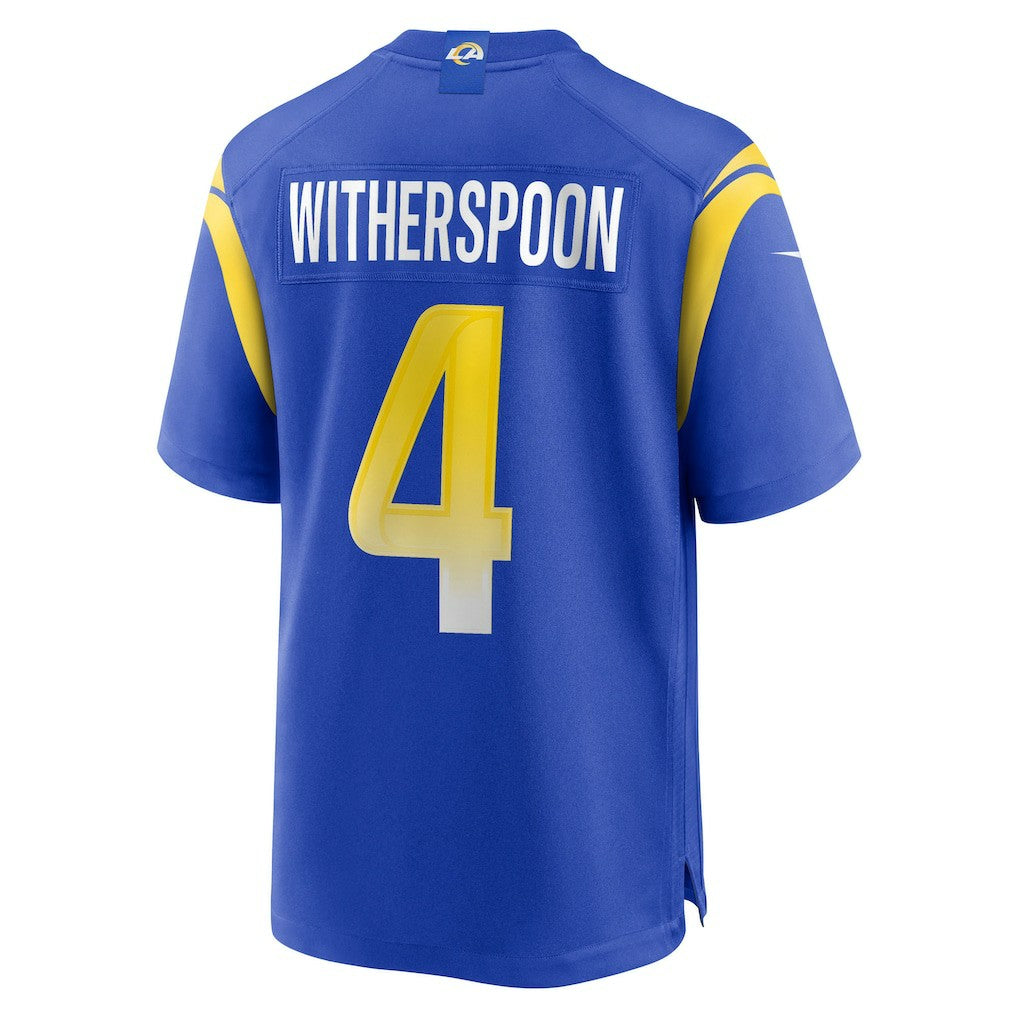 Ahkello Witherspoon Los Angeles Rams Team Game Jersey - Royal on sale
