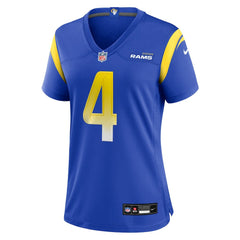 Ahkello Witherspoon Los Angeles Rams Women's Team Game Jersey - Royal for sale