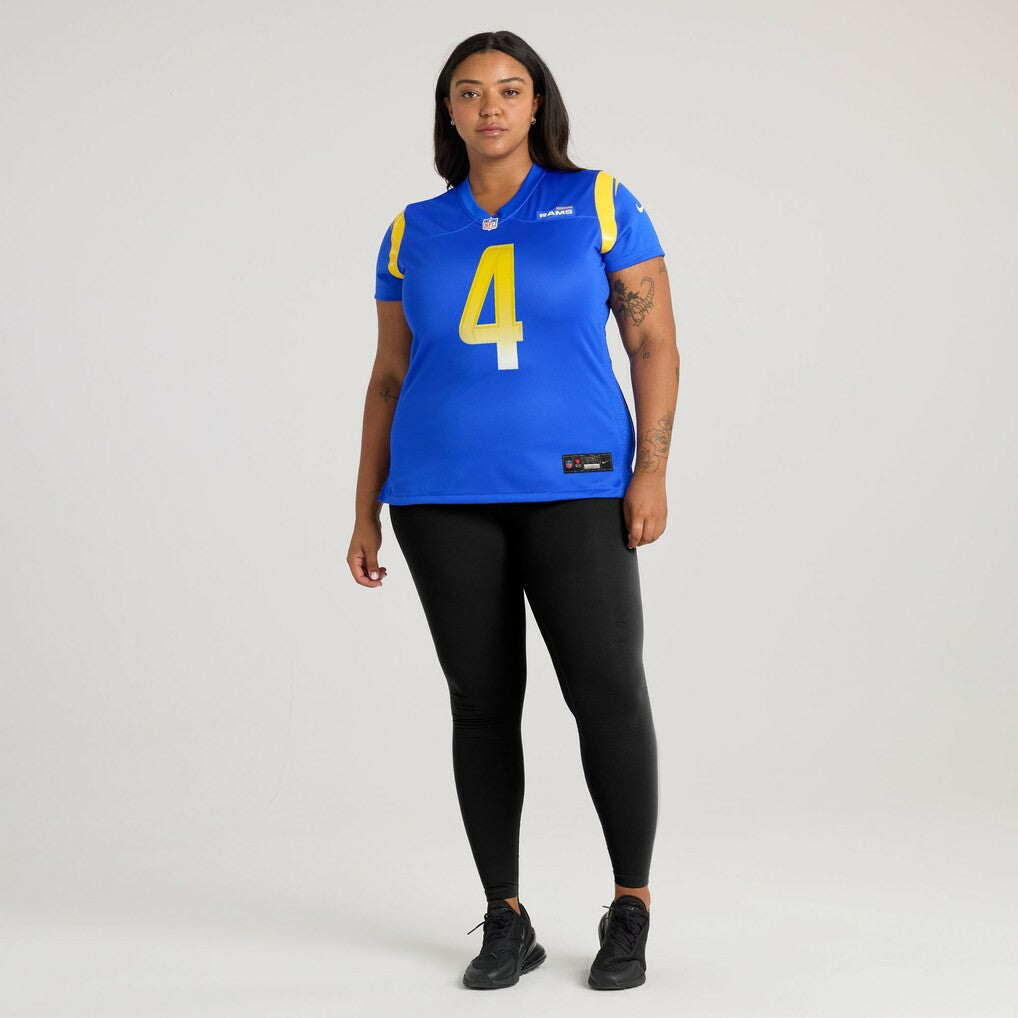 Ahkello Witherspoon Los Angeles Rams Women's Team Game Jersey - Royal for sale