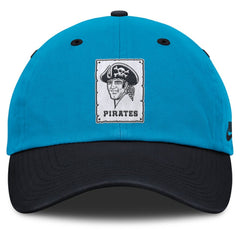 Pittsburgh Pirates Neon 90s Club Adjustable Hat Blue/Navy