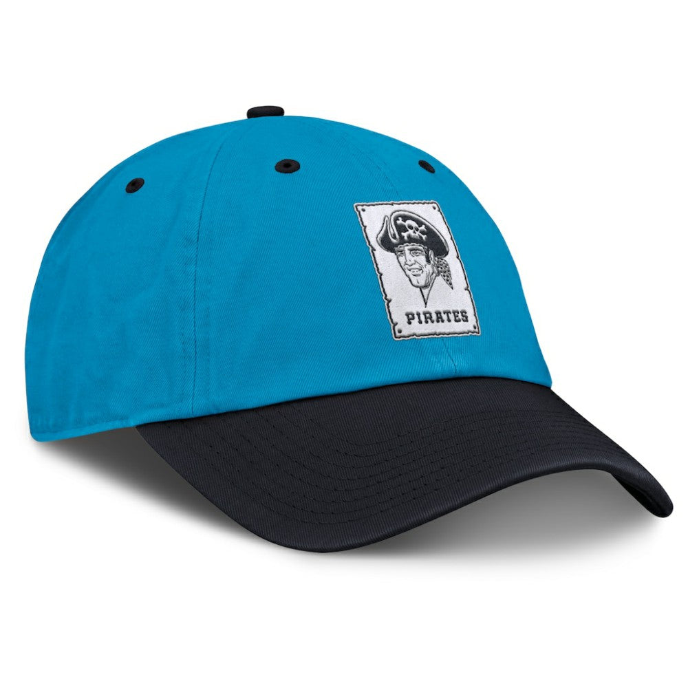 Pittsburgh Pirates Neon 90s Club Adjustable Hat Blue/Navy