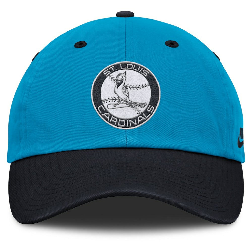 St. Louis Cardinals Neon 90s Club Adjustable Hat Blue/Navy