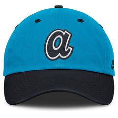 Atlanta Braves Neon 90s Club Adjustable Hat Blue/Navy
