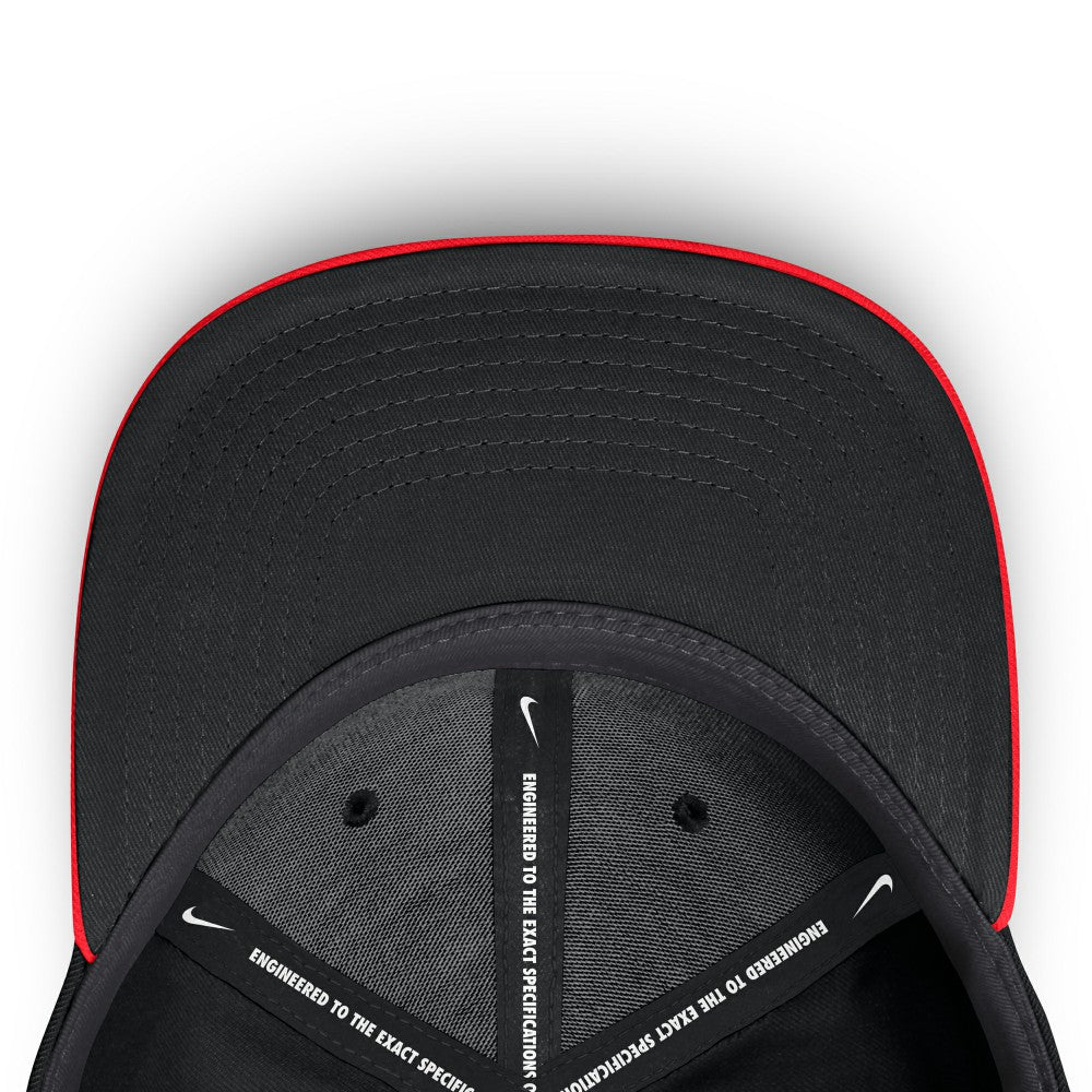 New York Mets Neon 90s Rise SwooshFlex Hat Crimson/Black