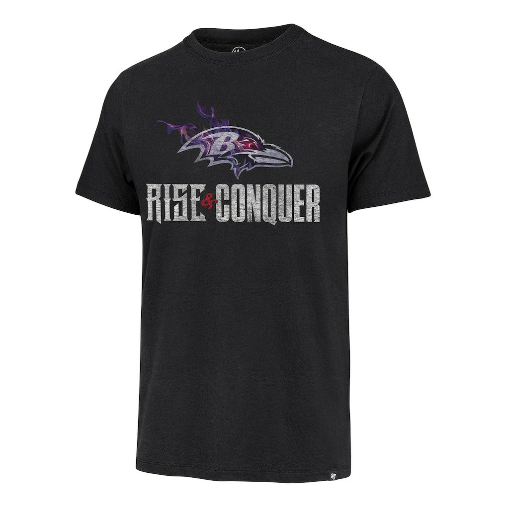 Baltimore Ravens '47 Rise and Conquer Franklin T-Shirt - Black online