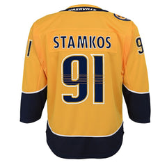 Steven Stamkos Nashville Predators Youth Home Premier Player Jersey - Gold Jerseys
