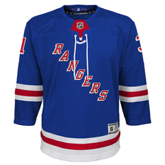 Igor Shesterkin New York Rangers Youth Home Premier Player Jersey - Blue Jerseys