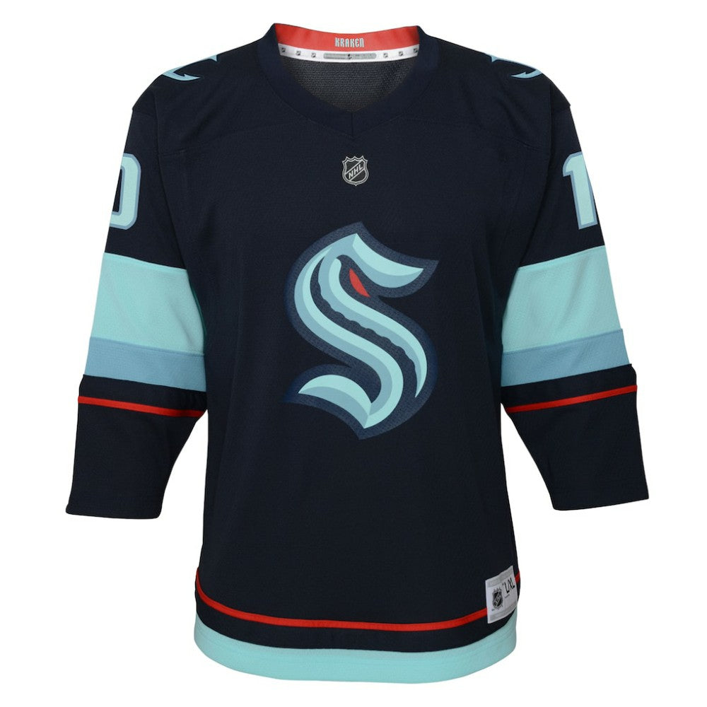 Matty Beniers Seattle Kraken Youth Alternate Replica Player Jersey - Navy Jerseys