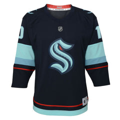 Matty Beniers Seattle Kraken Youth Alternate Replica Player Jersey - Navy Jerseys