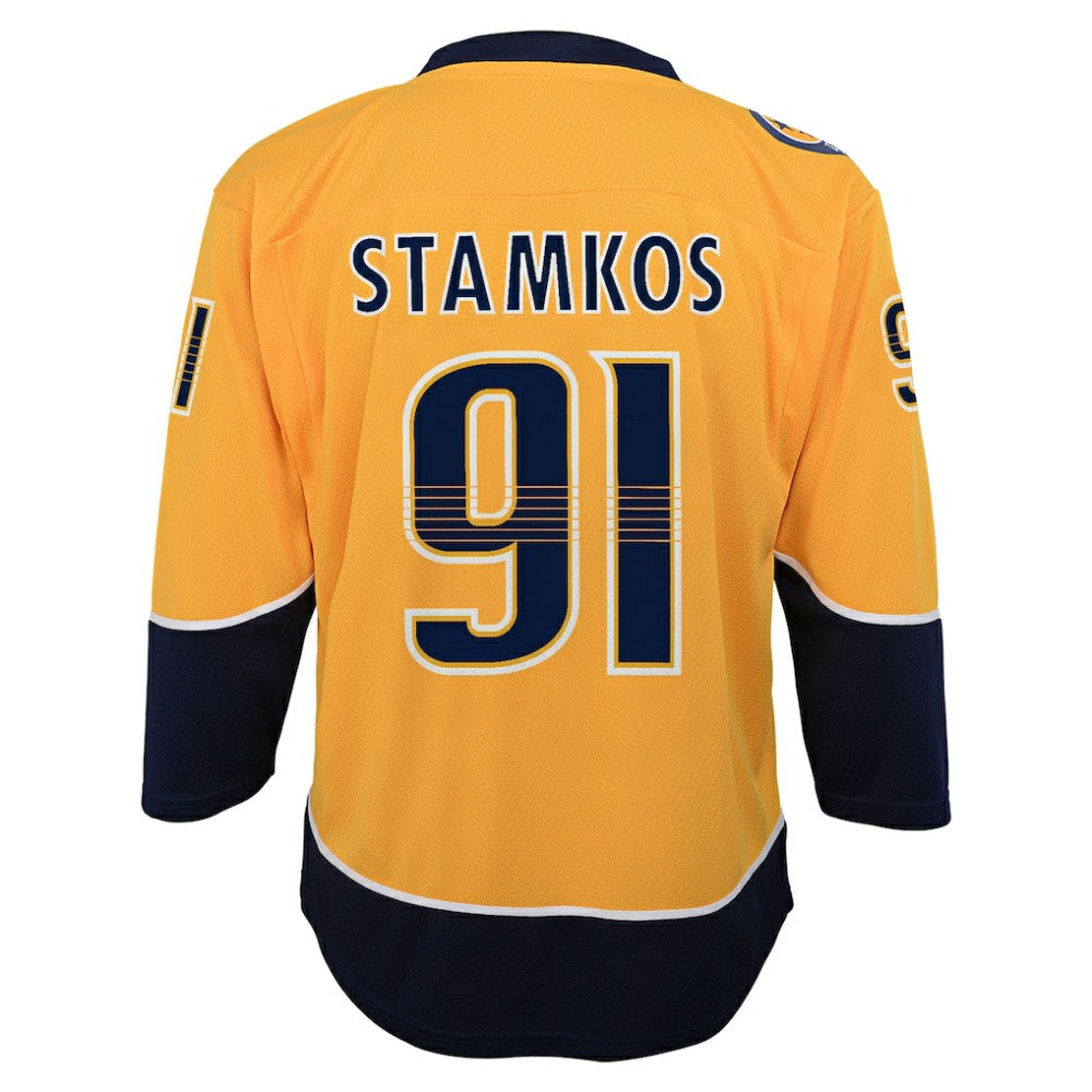 Steven Stamkos Nashville Predators Youth Alternate Replica Player Jersey - Gold Jerseys