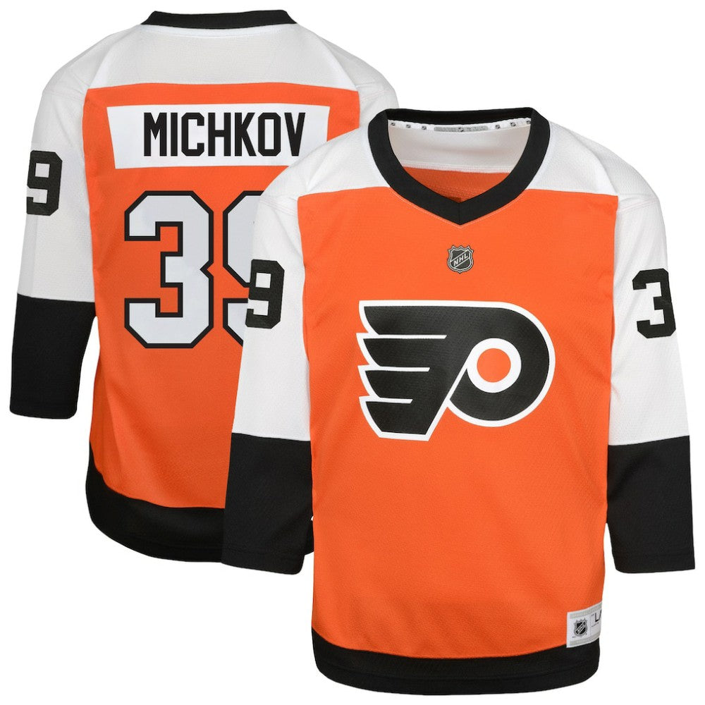 Matvei Michkov Philadelphia Flyers Youth Home Replica Player Jersey - Orange Jerseys