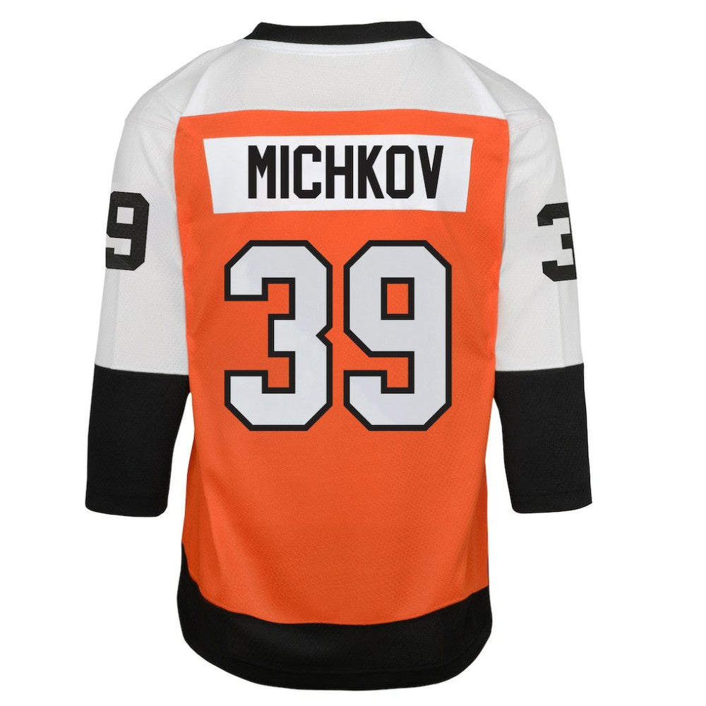 Matvei Michkov Philadelphia Flyers Youth Home Replica Player Jersey - Orange Jerseys