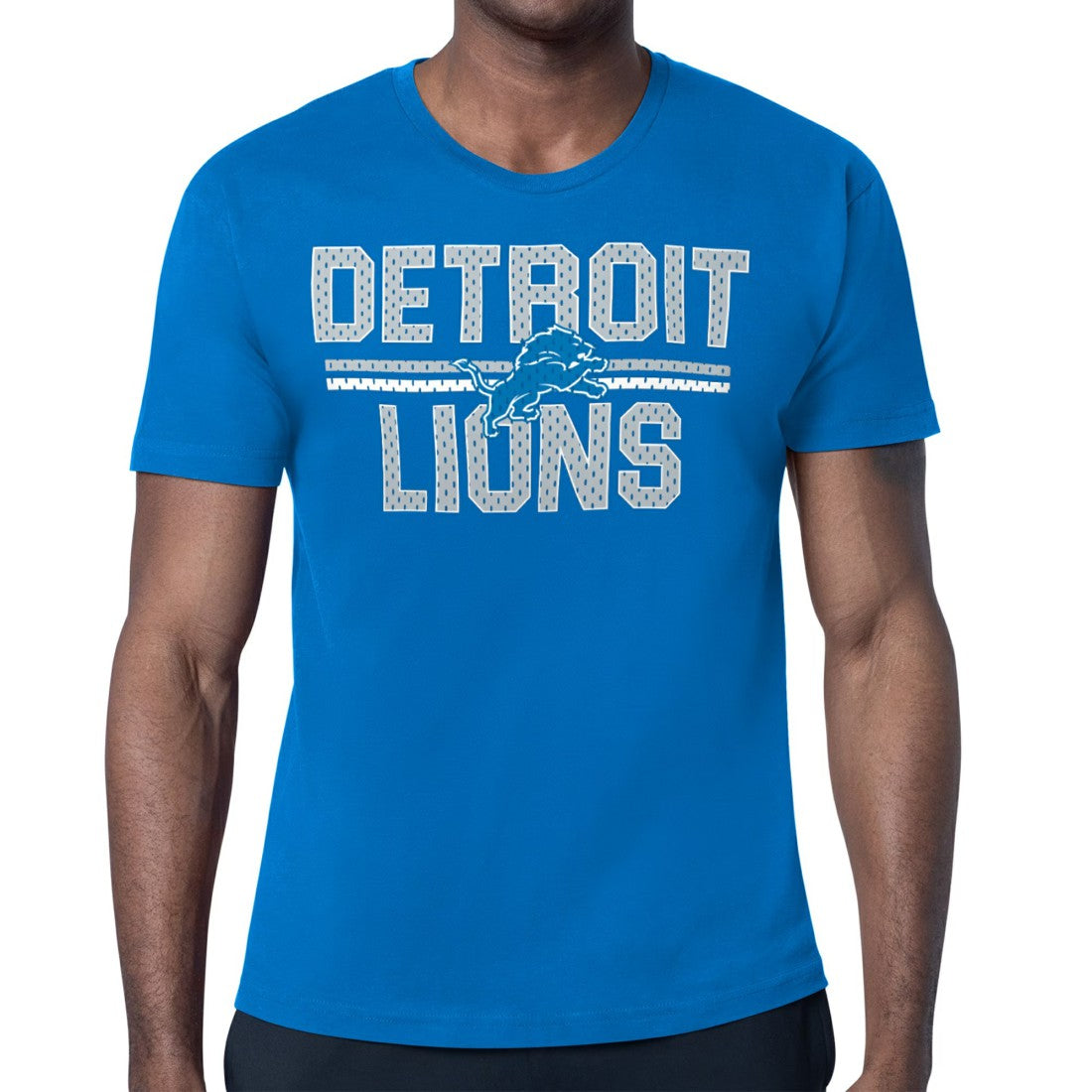 Detroit Lions Starter Retro Team Logo T-Shirt  - Blue sale