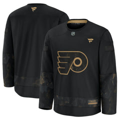 Philadelphia Flyers Fanatics 2024 Military Appreciation Practice Jersey - Black Jerseys