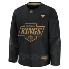 Los Angeles Kings Fanatics 2024 Military Appreciation Practice Jersey - Black Jerseys