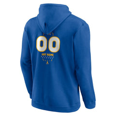 Buffalo Sabres Personalized Name & Number Midfielder Pullover Hoodie - Royal Hoodies