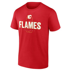 Calgary Flames Personalized Name & Number Midfielder T-Shirt - Red T-shirts