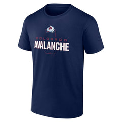 Colorado Avalanche Personalized Name & Number Midfielder T-Shirt - Navy T-shirts