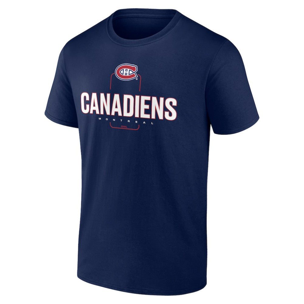 Montreal Canadiens Personalized Name & Number Midfielder T-Shirt - Navy T-shirts