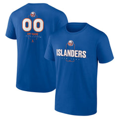 New York Islanders Personalized Name & Number Midfielder T-Shirt - Royal T-shirts