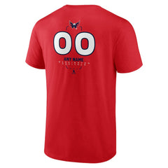 Washington Capitals Personalized Name & Number Midfielder T-Shirt - Red T-shirts
