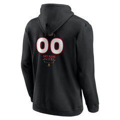 Ottawa Senators Personalized Name & Number Midfielder Pullover Hoodie - Black Hoodies