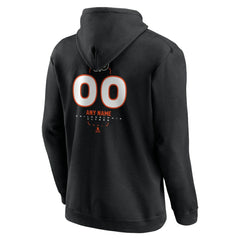 Philadelphia Flyers Personalized Name & Number Midfielder Pullover Hoodie - Black Hoodies