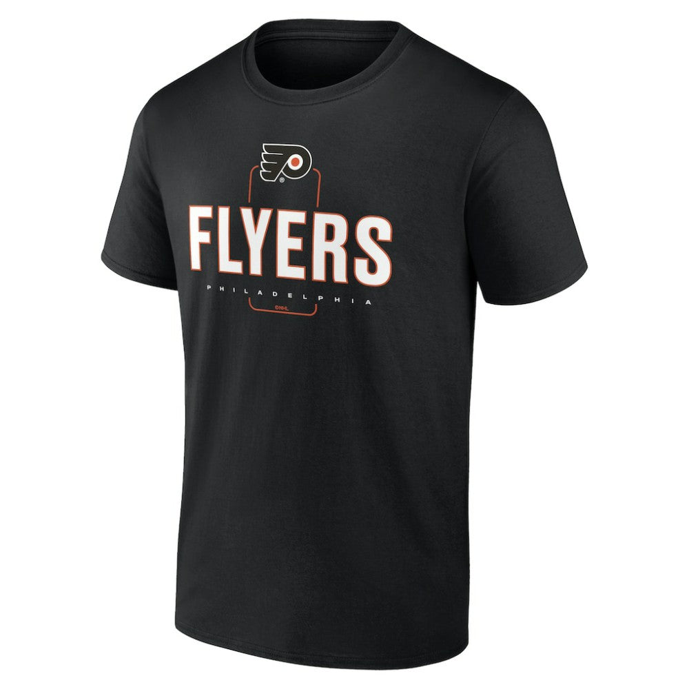 Philadelphia Flyers Personalized Name & Number Midfielder T-Shirt - Black T-shirts
