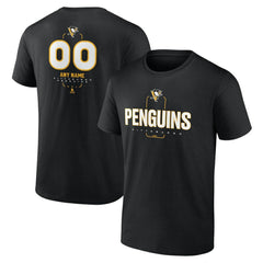 Pittsburgh Penguins Personalized Name & Number Midfielder T-Shirt - Black T-shirts