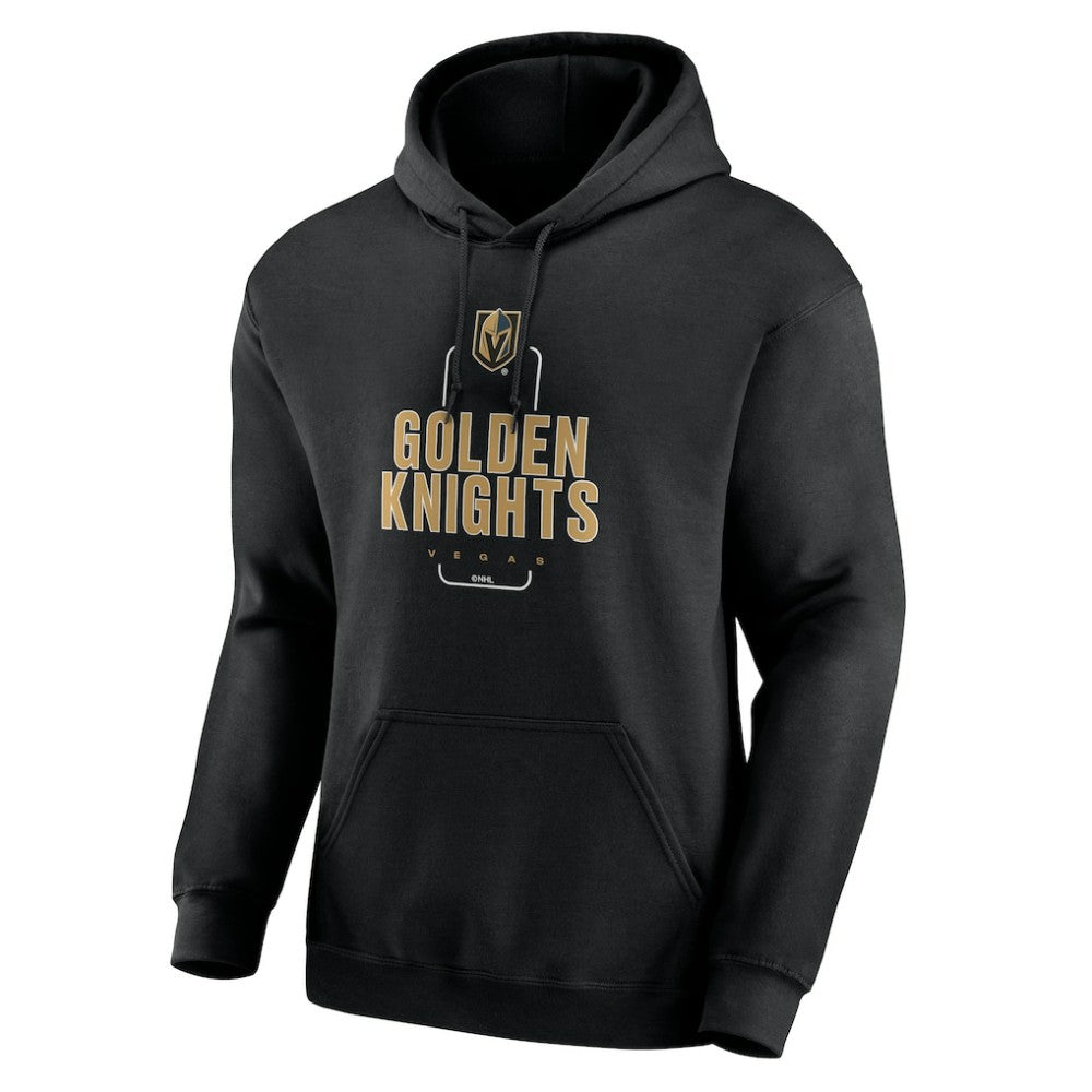 Vegas Golden Knights Personalized Name & Number Midfielder Pullover Hoodie - Black Hoodies