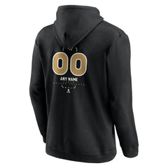 Vegas Golden Knights Personalized Name & Number Midfielder Pullover Hoodie - Black Hoodies