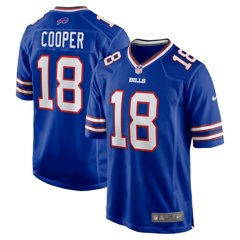 Amari Cooper Buffalo Bills Game Jersey - Royal cheap