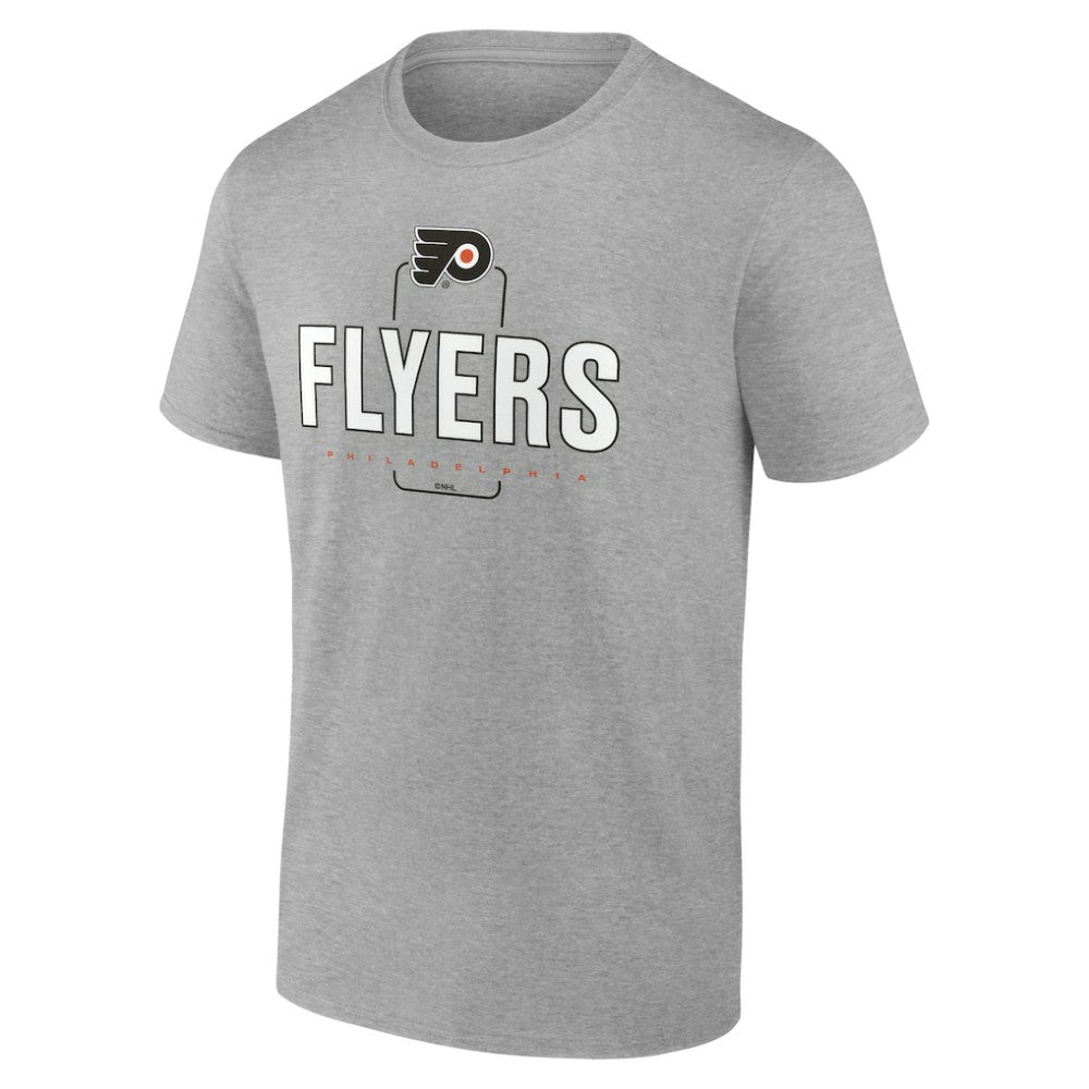 Philadelphia Flyers Personalized Name & Number Midfielder T-Shirt - Gray T-shirts