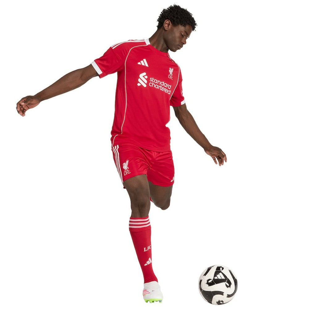 Liverpool 2025/26 Home AEROREADY Replica Shorts - Red for sale