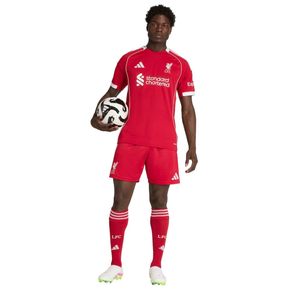 Liverpool 2025/26 Home AEROREADY Replica Shorts - Red for sale