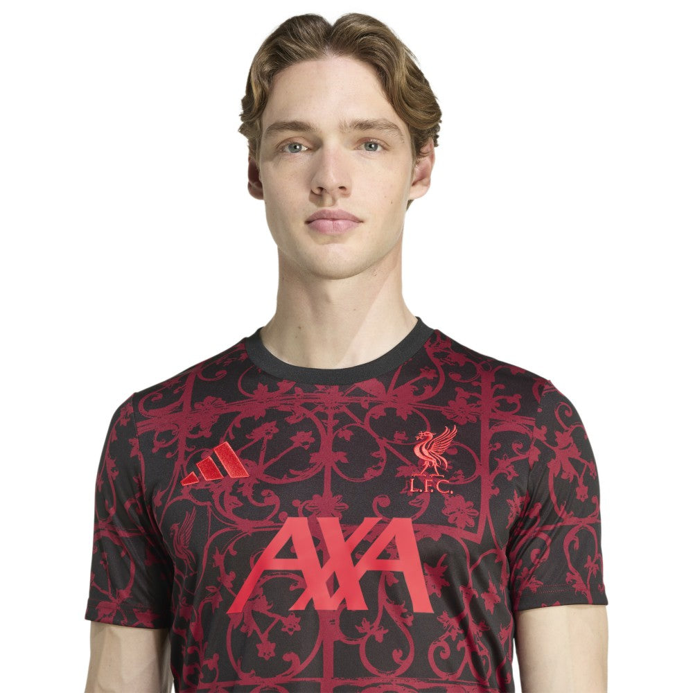 Liverpool 2025/26 AEROREADY Pre-Match Top - Black cheap