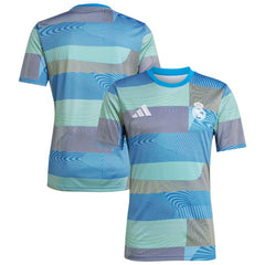 Real Madrid 2025/26 AEROREADY Pre-Match Top - Blue discount