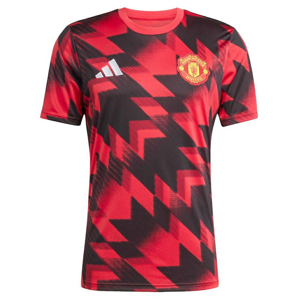Manchester United 2025/26 AEROREADY Pre-Match Top - Red on sale