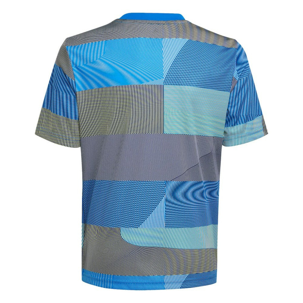 Real Madrid Youth 2025/26 Pre-Match AEROREADY Top - Blue for sale