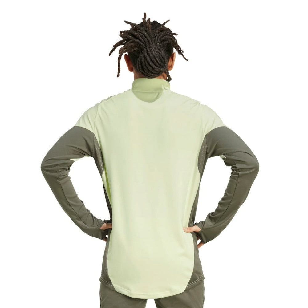 Real Madrid 2025/26 AEROREADY Raglan Quarter-Zip Training Pullover - Green shop