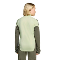 Real Madrid Youth 2025/26 Training AEROREADY Quarter-Zip Pullover - Green for sale
