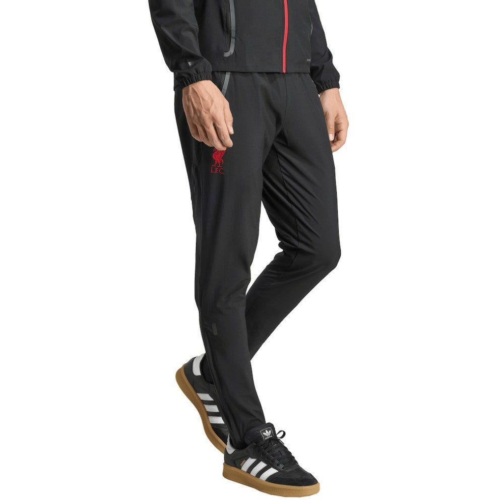 Liverpool 2025/26 Tiro Vis Tech Travel Pants - Black for sale
