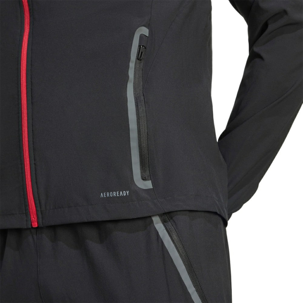 Liverpool 2025/26 Tiro Vis Tech Travel Jacket - Black for sale