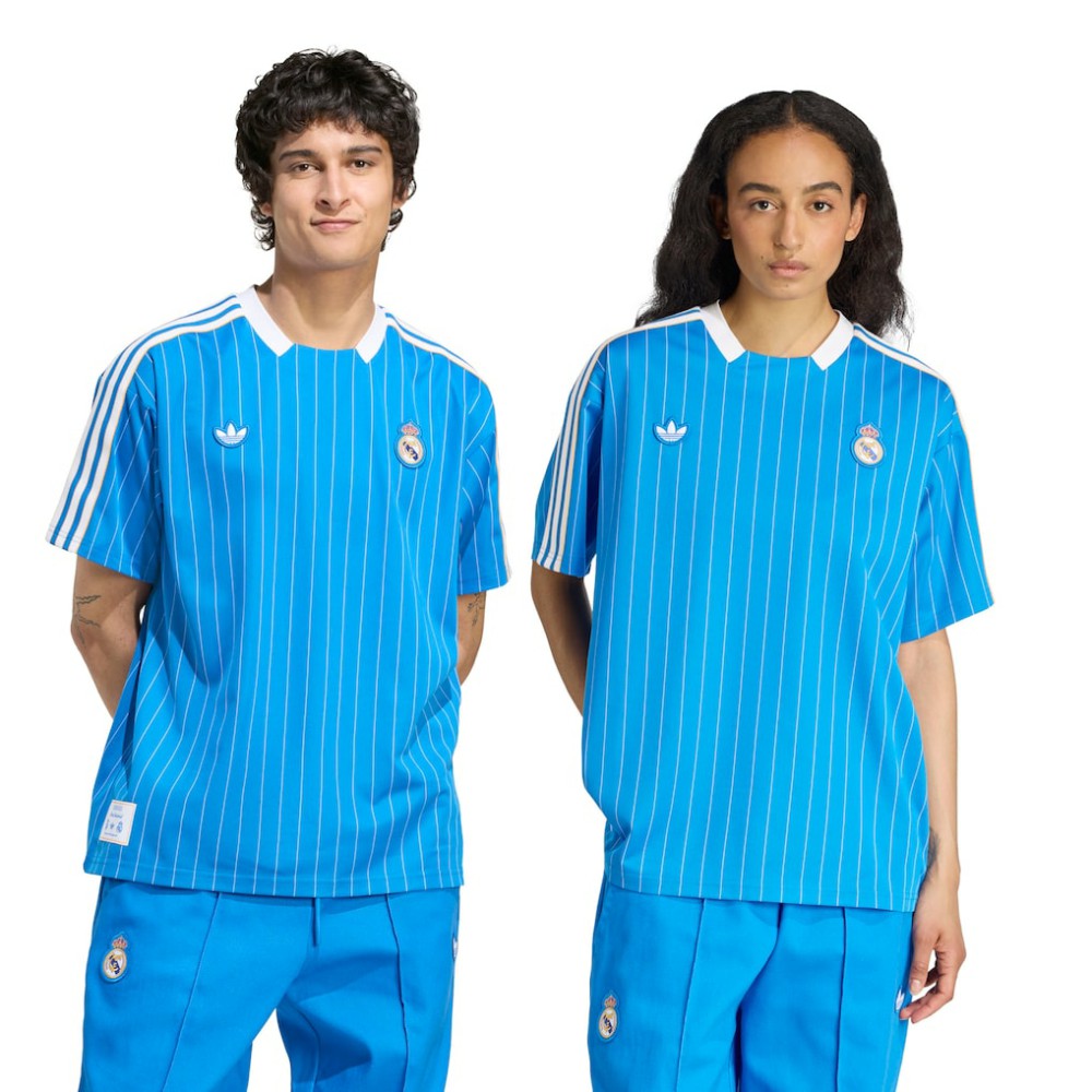 Real Madrid Unisex Terrace Icons Jersey - Blue on sale