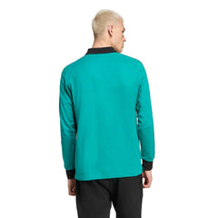 Liverpool Terrace Icons Long Sleeve Polo - Green on sale