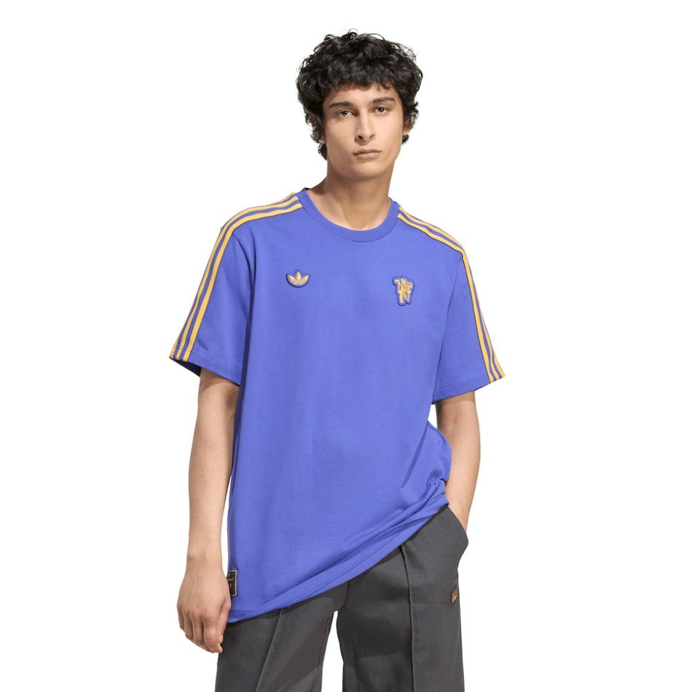 Manchester United Terrace Icons T-Shirt - Purple on sale
