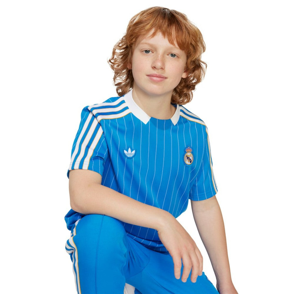 Real Madrid Youth Terrace Icons Jersey - Blue sale